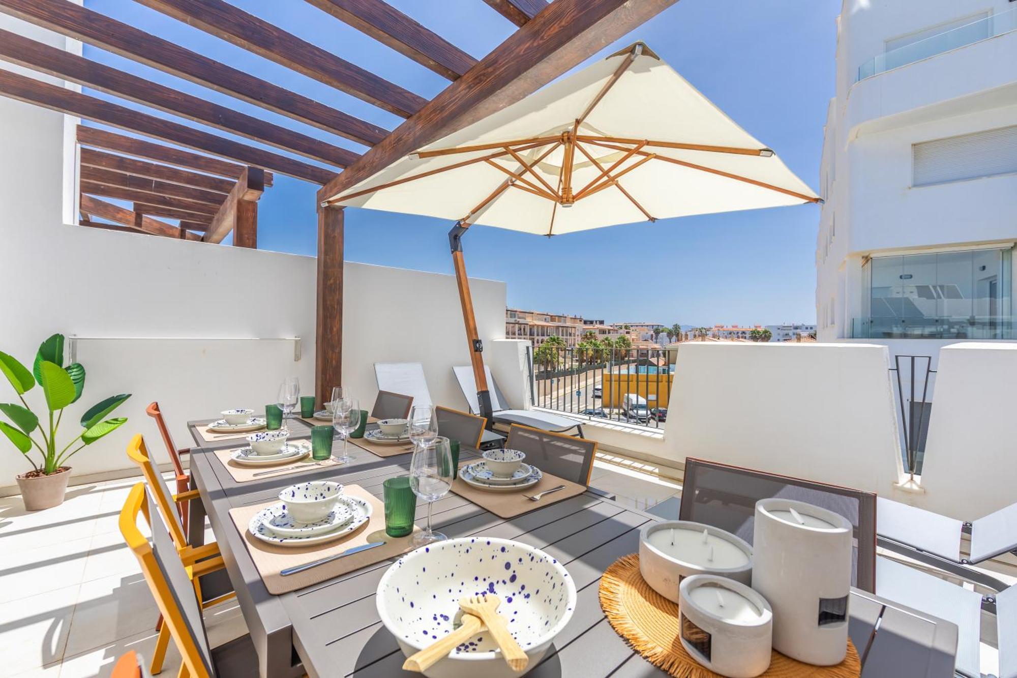 Spatious, Views, Terraces, Jacuzzi And Wifi - Fibre Tarifa Exterior photo